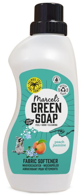 Marcels Green Soap Wasverzachter perzik & jasmijn 750 ML