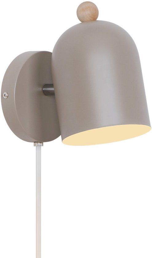 Nordlux Gaston Wandlamp E27 Licht Bruin