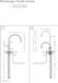 Quooker Nordic Square kokendwaterkraan - PRO3 reservoir - RVS