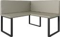 Vicco Ravon Banc d'angle de salle à manger – 120 x 120 cm Cachemire