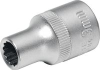Promat Dopsleutelbit 1/2 inch 12-kant 12mm