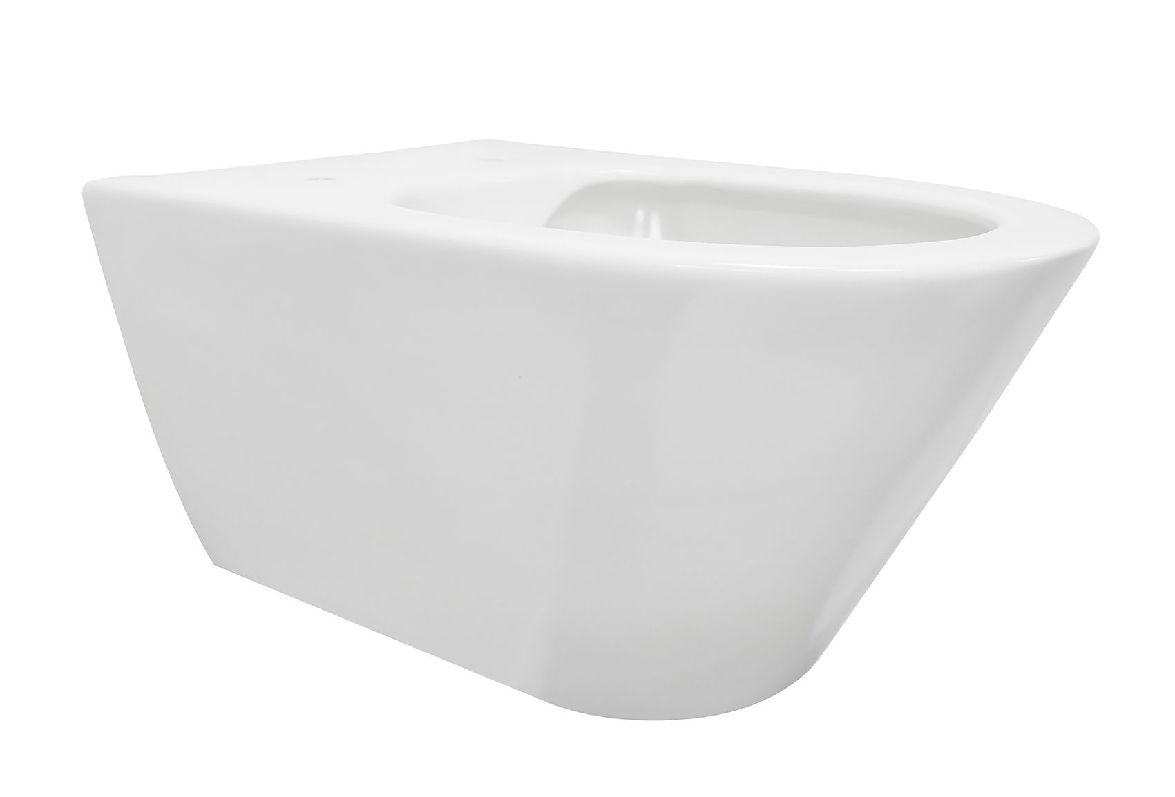 Wiesbaden Stereo Rimless wandcloset glanzend wit