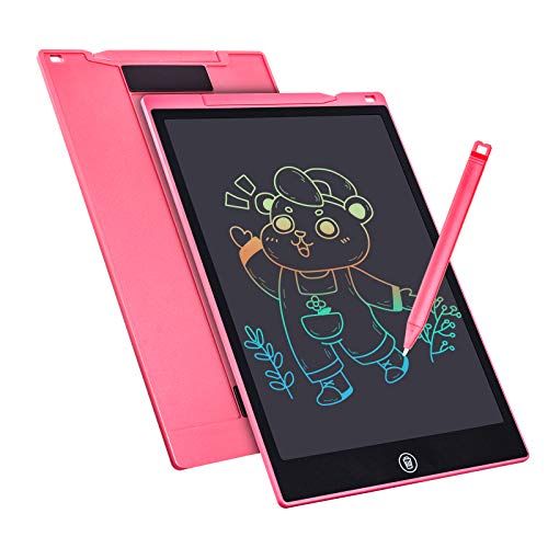 SERUW Schrijfblad LCD 12 inch schrijfbord Magische Board LCD schrijven Tablet Elektronische tekening Doodle Pad educatief speelgoed voor kinderen kantoor school huis etc. (roze)