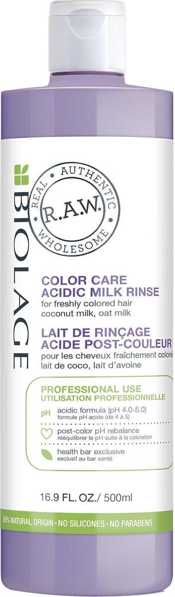 Matrix Biolage R.A.W. - Color Care - Acidic Milk Rinse - 500 ml