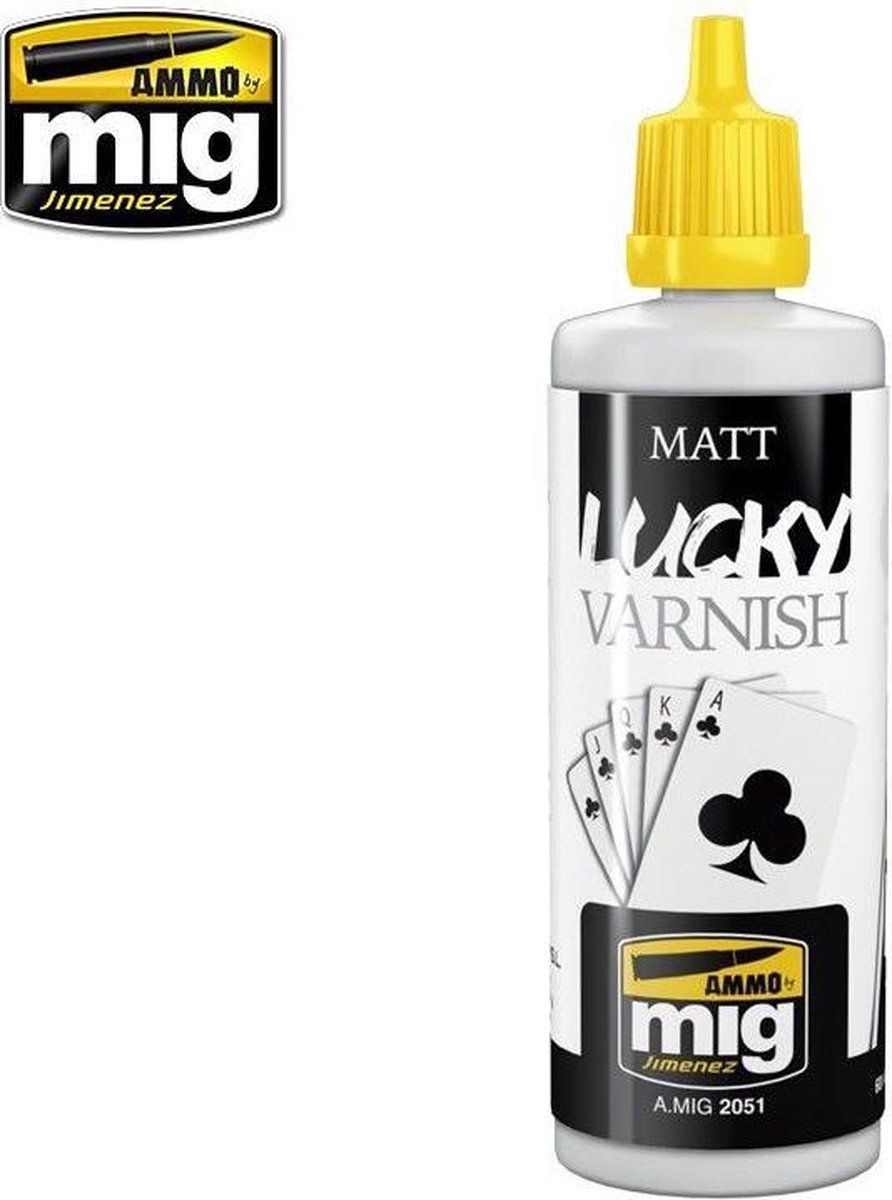 Mig MIG-2051 Mate Lucky Vernis - Multi kleuren - Verf & Accessoires
