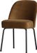 WOOOD Vogue Eetkamerstoel - Fluweel - Honinggeel - 83x50x60