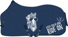PFIFF vliegendeken Keep Calm 105 Blauw