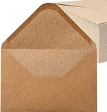 Enveloppen Noa Home Deco Enveloppen van kraftpapier (100 stuks) Vintage / zonder venster - C6-162x114mm NHD06