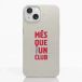 FC Barcelone Coque de Téléphone Fibriva™ Officielle Blanche avec Slogan