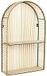 ESTANTE Home Deco Factory Wandplank/wandrek Ibiza - naturel - 37 x 12 x 61 cm