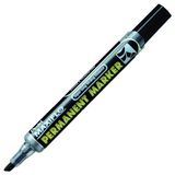 Pentel Maxi Flow permanente marker met push button inkt Revival - zwart (12 stuks)