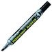 Pentel Maxi Flow permanente marker met push button inkt Revival - zwart (12 stuks)