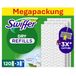 Swiffer Stofdoeken, 120 droge microvezeldoeken en 3 vloerdoekjes, vangt stof en vuil op, ideaal voor alle soorten vloeren en dierenharen, maxi-formaat