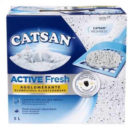 CATSAN - Active Fresh - Kattenbakvulling - 5 L