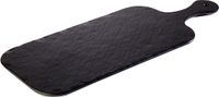 APS Melamine Serveerplateau "Slate Rock", Zwart, 40x20 cm, Set van 2