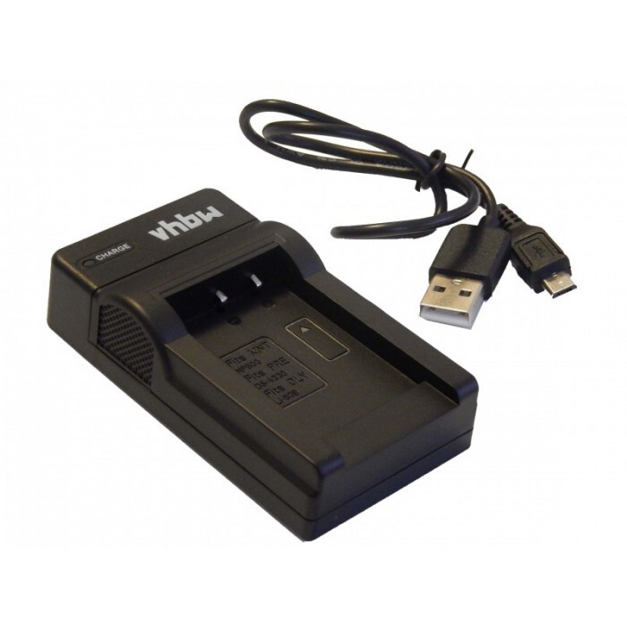 VHBW Acculader compatibel met Panasonic DMW BLB 13 accu