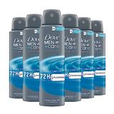 Dove Men+care Advanced Anti-transpirant Clean Comfort 72 uur 150 ml 6 stuks, aerosol