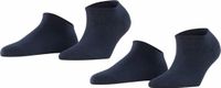 Esprit Uni 2-Pack Sneakersokken Dames Blauw - Maat 35-38