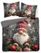 Detexpol Bettwäsche 200x220 Weihnachtswichtel Baumwolle weihnachtlich