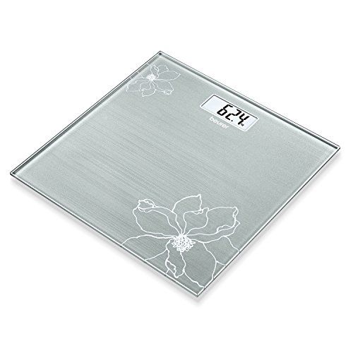 Beurer GS 10 weegschaal met glazen weegplateau (met glittereffect)