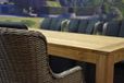 AVH-Collectie Darwin Krista dining tuinset 240x100xH77,5 cm 7-delig grijs