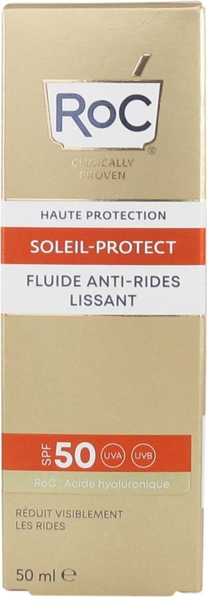 ROC RoC Soleil-Protect Anti Wrinkle Smoothing Fluid SPF50