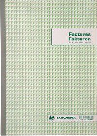 Exacompta Factuurboek - A4 - Dupli (50 x 2 vel)
