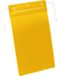 DURABLE documentenhoesjes, geel/transparant, staand, 50 stuks