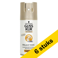 Schwarzkopf Aanbieding: 6x Schwarzkopf Gliss Kur Brillant Tonic (100 ml)