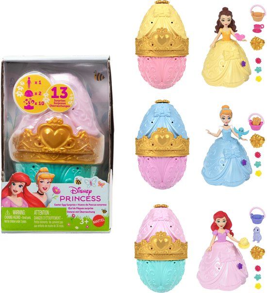 Top1Toys Disney Princess Easter Egg Surprise Assortment