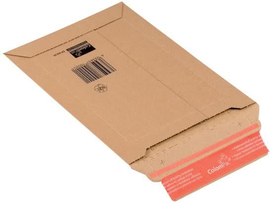 Colompac Verzendenvelop Bruin Karton 150x250x50mm - Pak A 20 Stuks