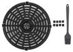 Merkloos Ronde Frituurpan met Anti-aanbaklaag en Siliconenborstel, 20 cm