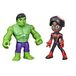 Marvel F22455X0 Figurine Miles Morales & Hulk Enfants