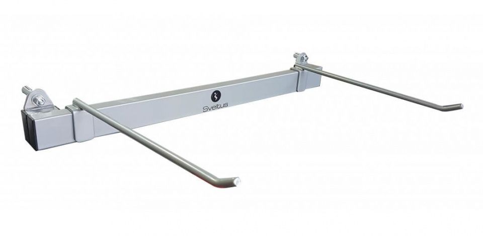 Sveltus Verstelbaar Mattenrek Zilver 67 X 41 X 5 Cm