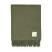 Scandi Living Plaid en coton Loom 125x170 cm Kaki