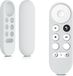 kwmobile hoes compatibel met Google Chromecast 2020 - Siliconen anti-slip hoes voor afstandsbediening in grijs
