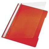 Leitz Snelhechter Leitz standaard A4 PVC rood | 25 stuks