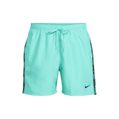 Nike zwemshort Breaker Logo tape 5' Volley turquoise