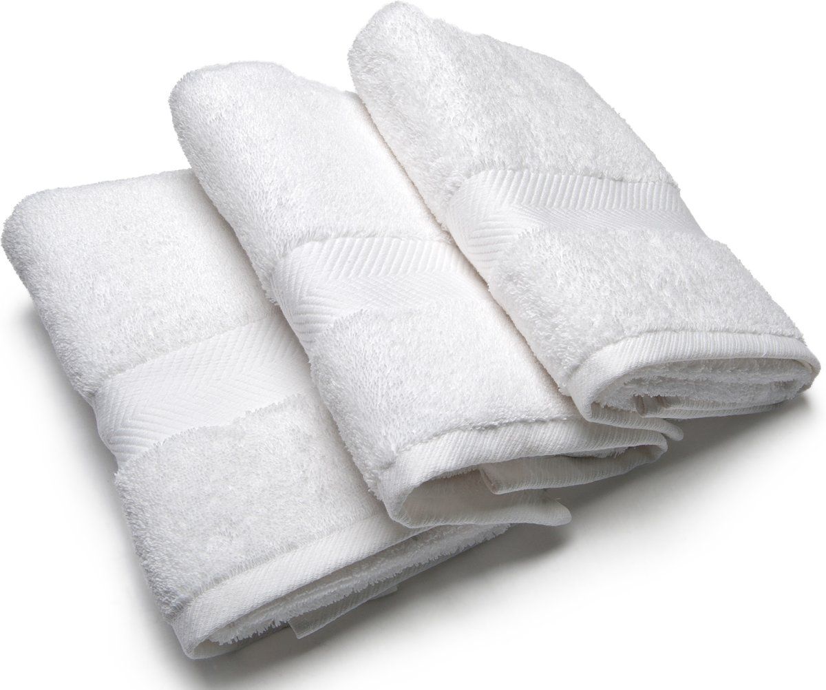 Casilin Royal Touch Handdoek - Wit - 50 x 100 cm - Set van 3