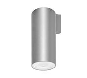 Daisalux Lens – buitenlamp, waterdicht, 2 n30 esp 2 h, 230 V, zilvergrijs