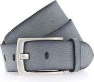 Vanzetti Leren Riem 40mm Leather Belt W80 Steel Grey Donkergrijs