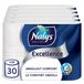 Nalys Excellence Maxi-Vel Toiletpapier In Papieren Verpakking 5-Laags - 5 x 6 stuks - Voordeelverpakking