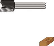 Rotec HM Vlaktefrees ø19 mm S12