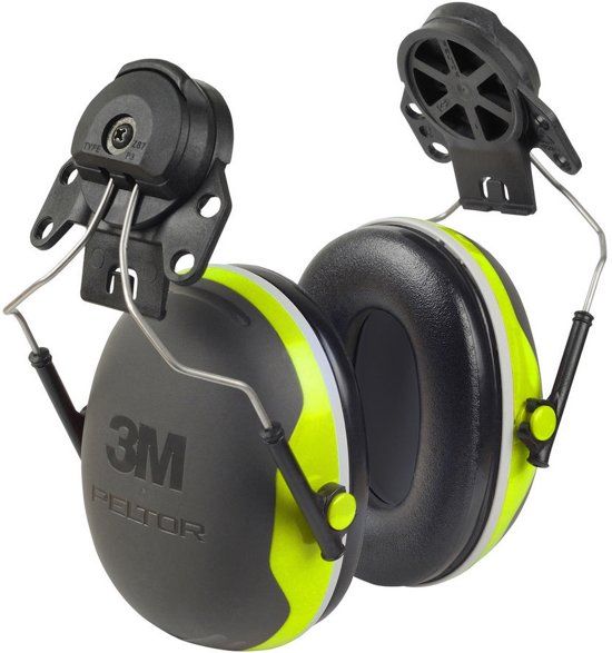 3M Peltor X4 P3 Gehoorkap met helmbevestiging - SNR 32 dBA - PEX4P3E