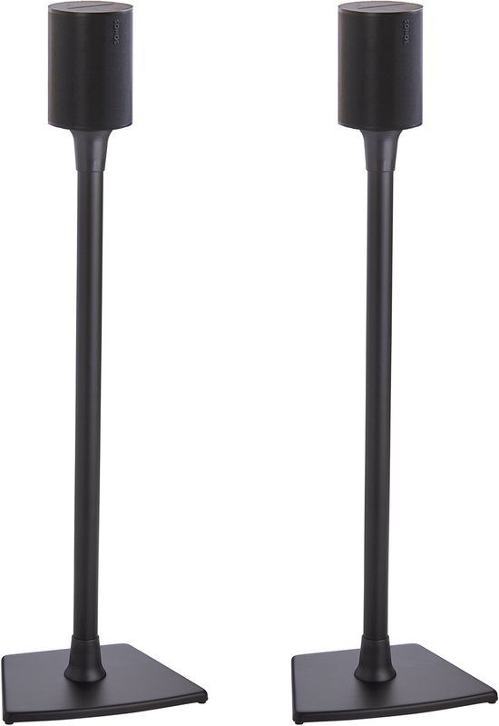 SANUS WSSE12-B2 - FIXED SPEAKER STAND SONOS ERA 100 - PAIR - BLACK