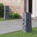 VidaXL Solar led pad licht 2 st warmwit 18 x 18 x 50 cm