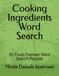 Cooking Ingredients Word Search: 50 Food-Themed Word Search Puzzles