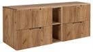 3xE living Meuble sous-vasque 140 cm, chêne Craft