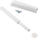 SOTECH Deurdemper K-Push Push-To-Open met magnetische punt (uitwerpafstand: 37 mm) wit incl. montage-adapter voor meubelscharnieren zonder veren Drukopener