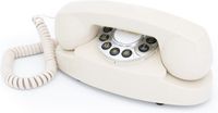 GPO 1959AUDREYIVO - Retro telefoon met druktoetsen - Crème